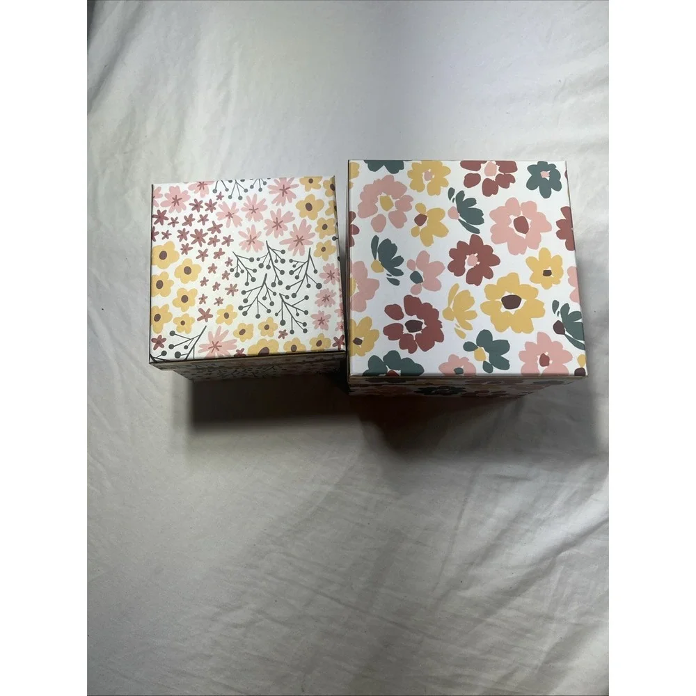 Set Of 2 Decorative Nesting Boxes From Joanne Fabric Fall Collection